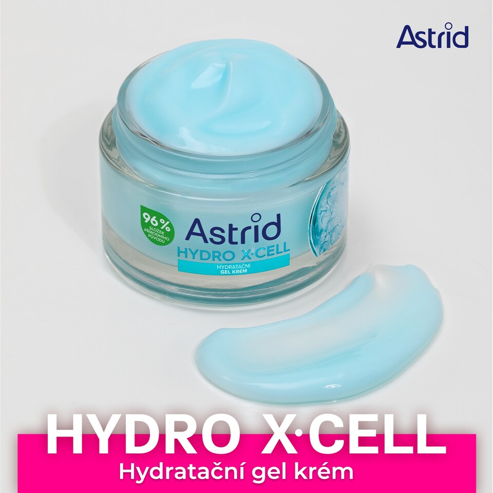 Obrázek 1 pro produkt Astrid Hydro X·Cell hydratační gel krém 50ml