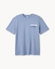 image 4 of F&F Pure Cotton Printed T-Shirt in Blue