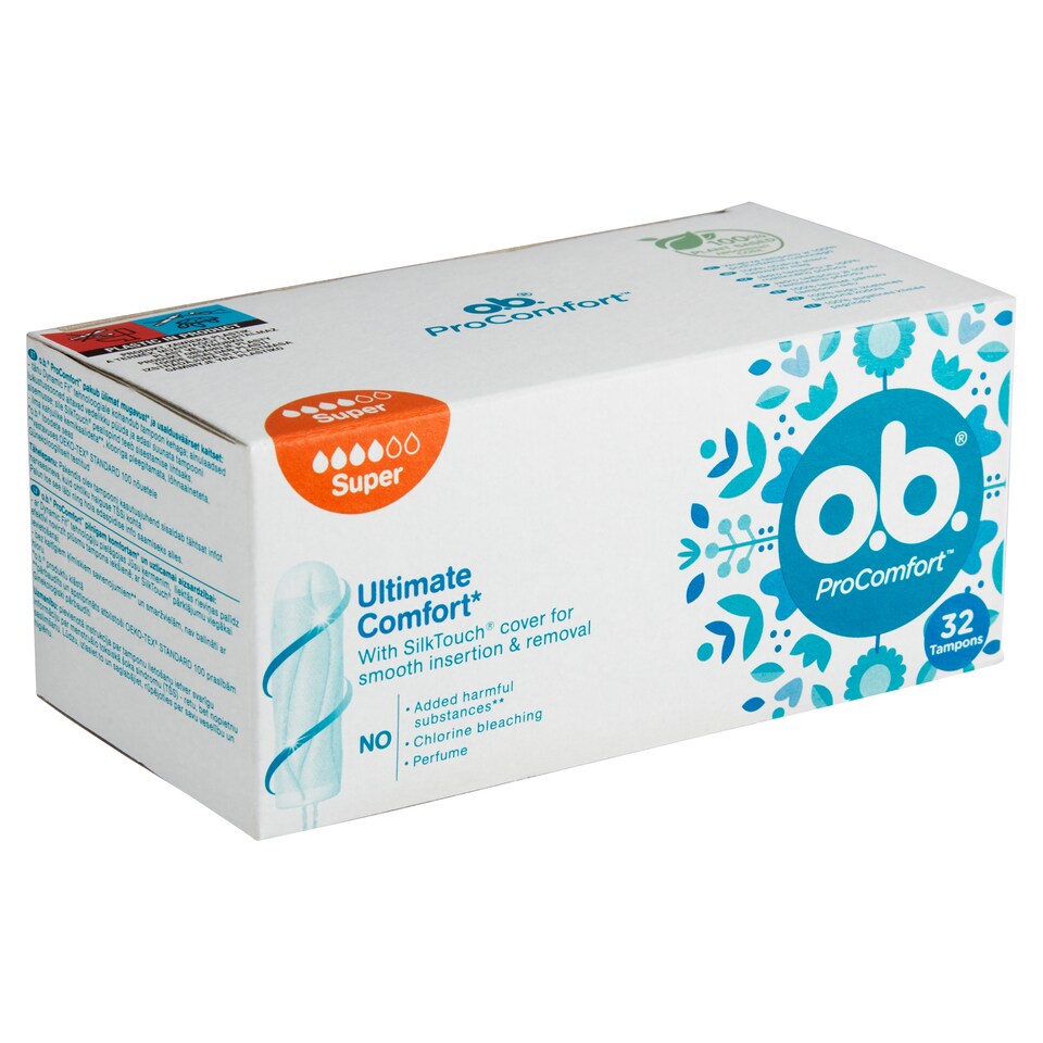 image 1 of O.B. ProComfort Super Tampons 32 pcs