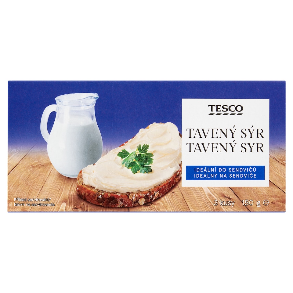 Tesco Cream Cheese 3 pcs 150g
