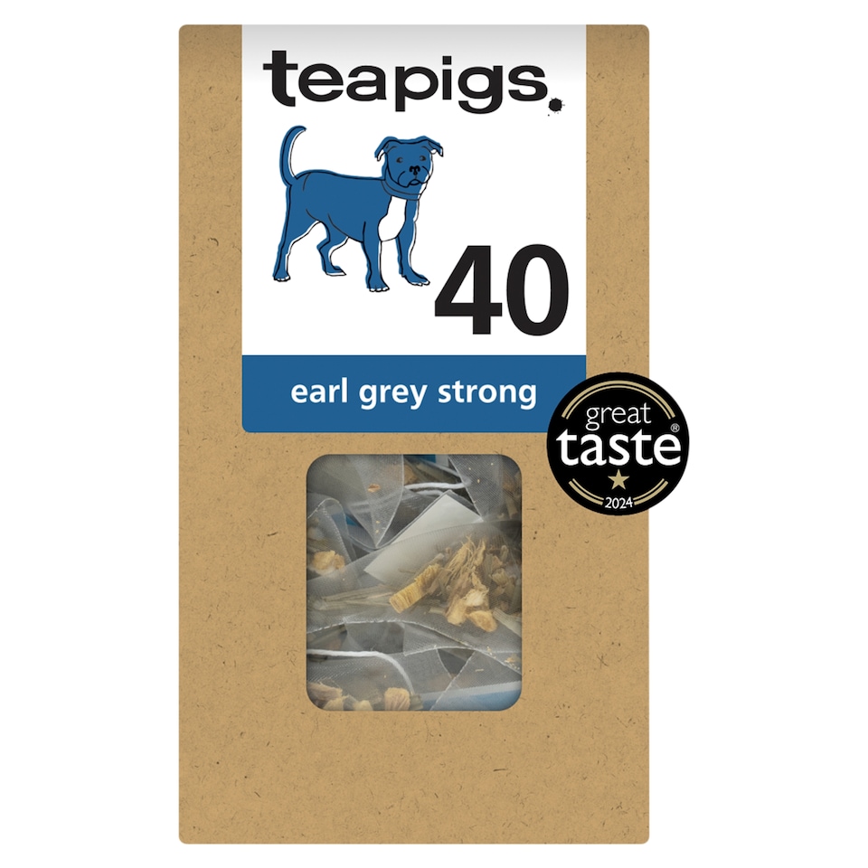 teapigs Earl Grey Strong 40 Tea Bags 100g