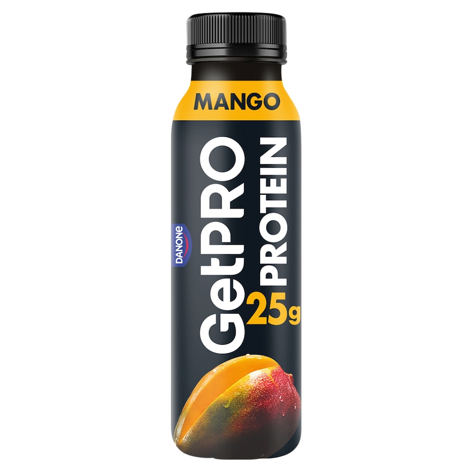 image 1 of GetPro 25g Mango High Protein Yoghurt Drink 300g