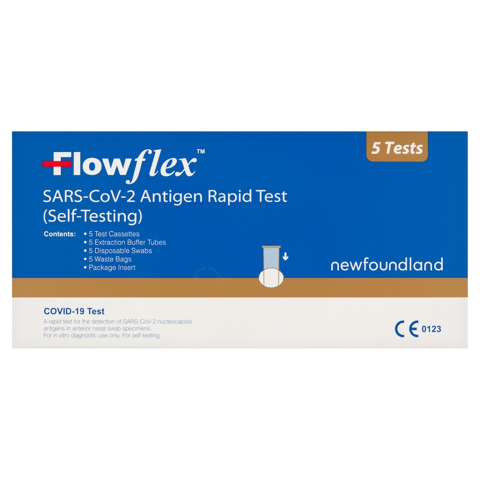 Flowflex Antigen Sars-Cov-2 Rapid Covid-19 Test 5s