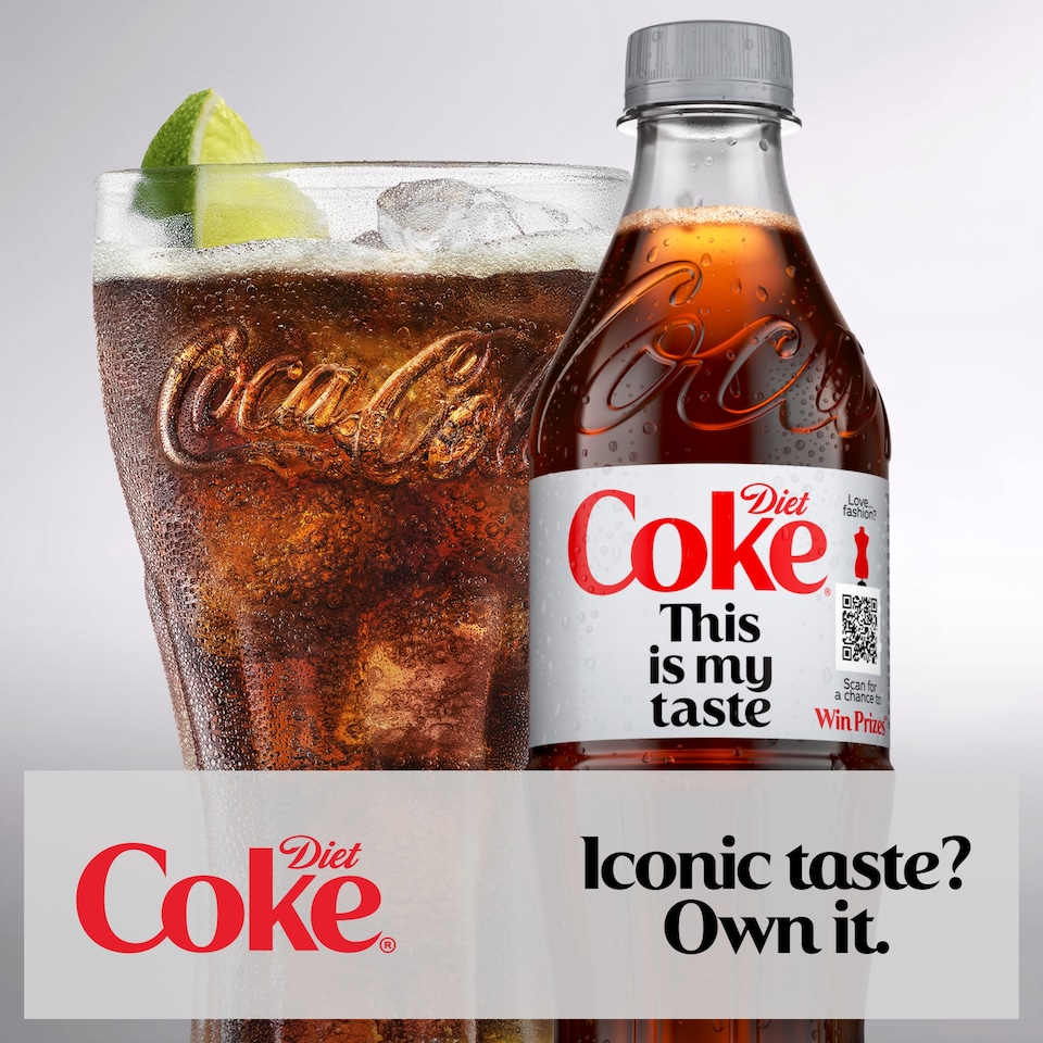 image 1 of Diet Coke Soft Drink Bottle 500 mL