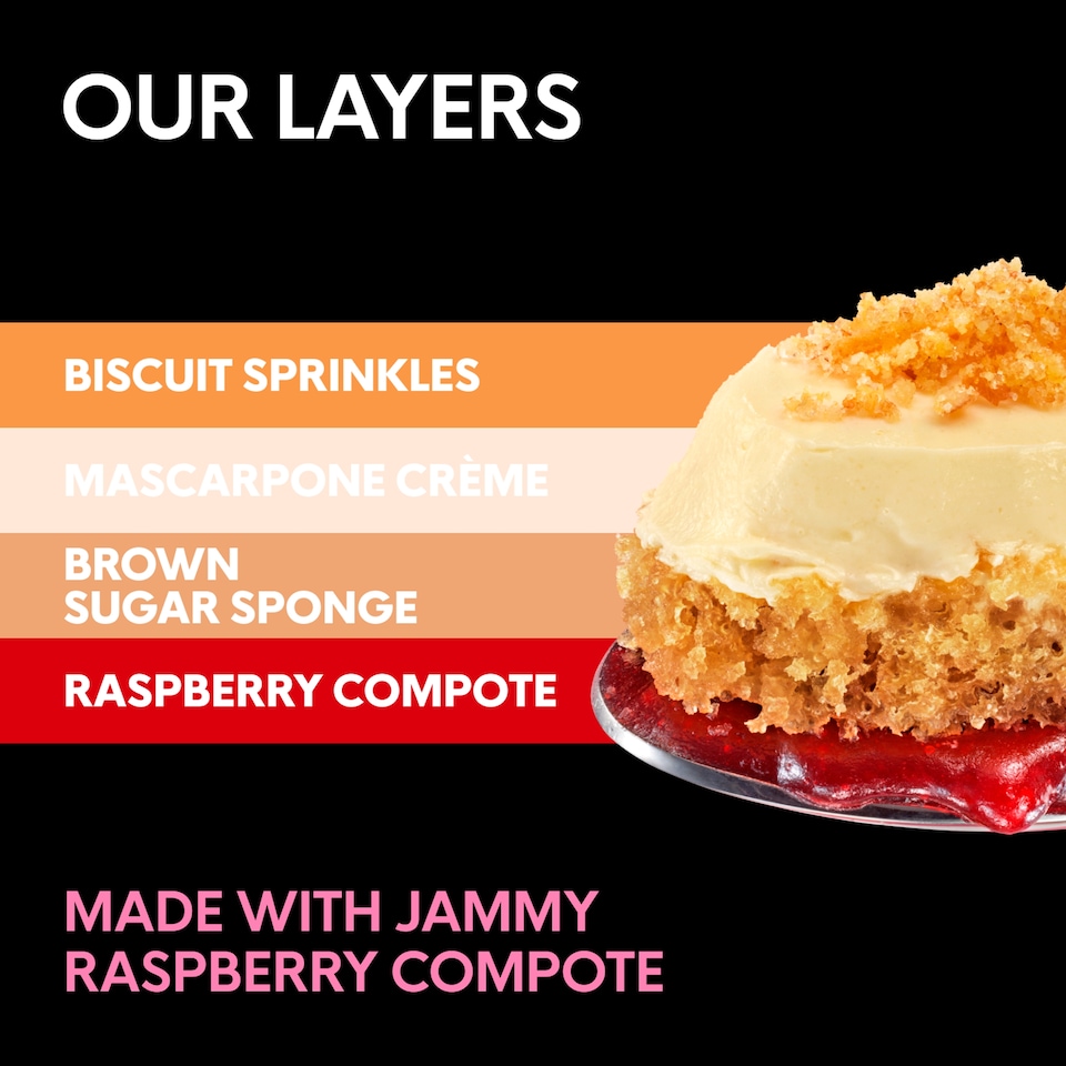 image 1 of Gü Victoria Sponge Cake Pots Dessert 2x 74g