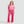 Pink, F&F Pure Cotton Brunch Club Top and Wide Leg Bottoms Pyjamas in Pink