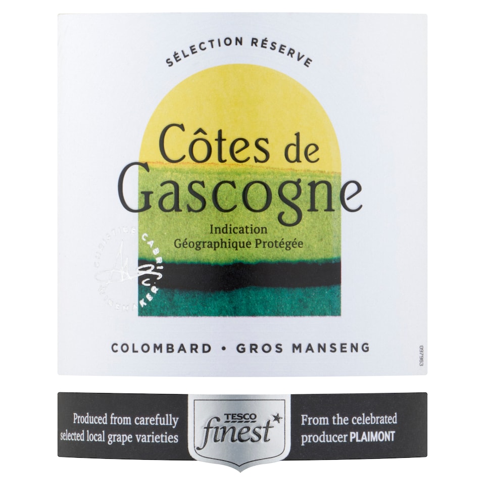 image 1 of Tesco Finest Cotes De Gascogne 75Cl