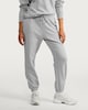 image 3 of F&F Active Cotton Rich Drawstring Cuffed Joggers in Grey Marl