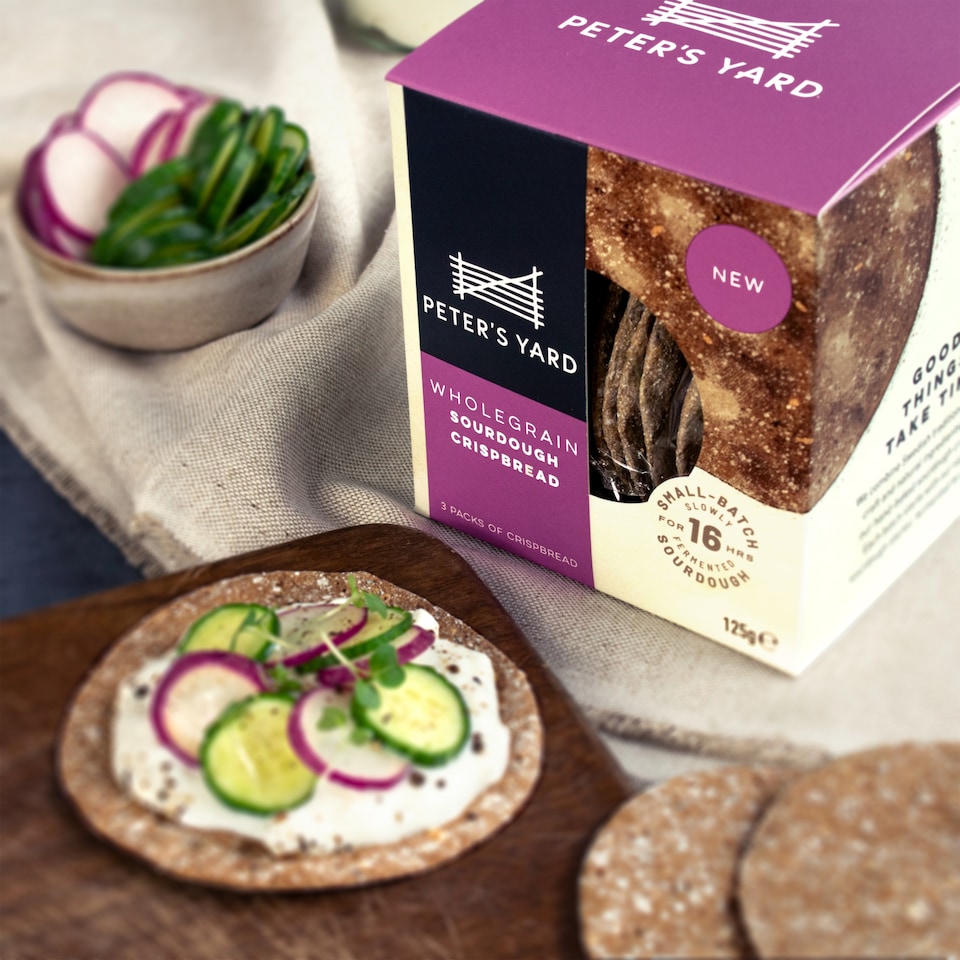 image 1 of Peter's Yard Wholegrain Sourdough Crispbreads 125g