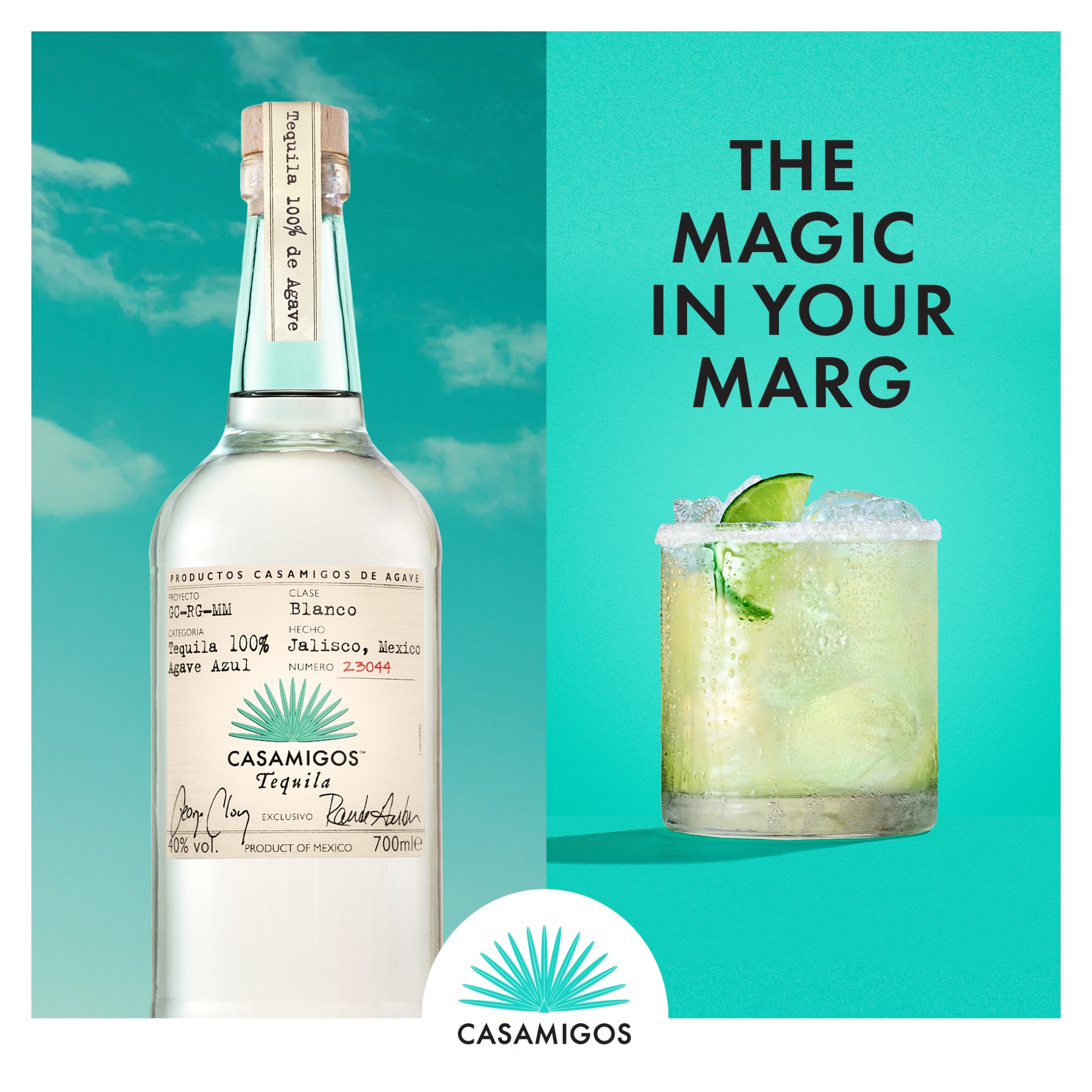 Casamigos Blanco Tequila 70cl - Tesco Groceries