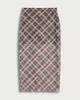 image 2 of OH ME OH MY Plaid Print Co-ord Skirt in Grey