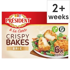 Président Crispy Bakes with Brie Cheese 150g