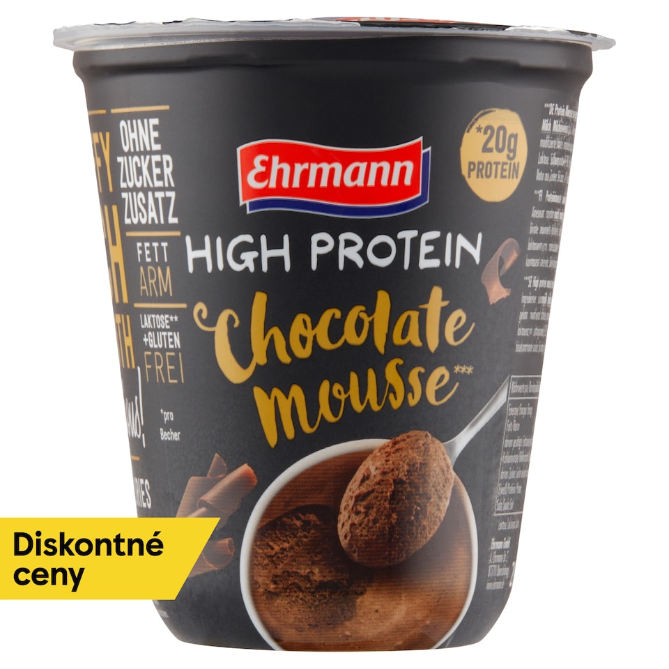 image 1 of Ehrmann High Protein Chocolate Mousse 200 g