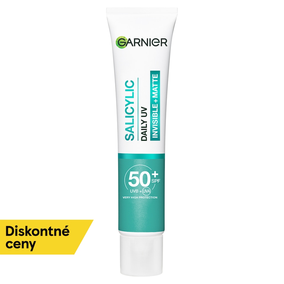 Garnier PureActive BHA + Niacínamid UV fluid proti nedokonalostiam SPF 50+ 40 ml