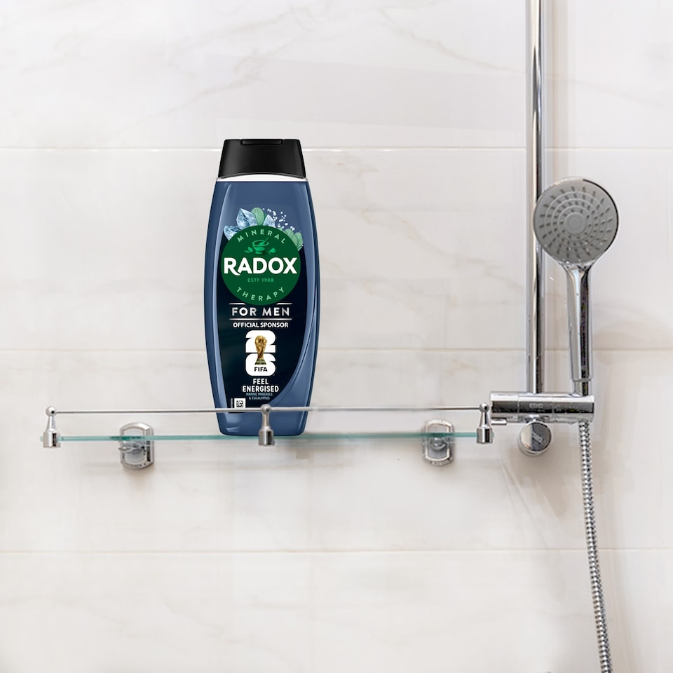 image 1 of Radox For Men Feel Energised 2in1 Shower Gel & Shampoo 450ml