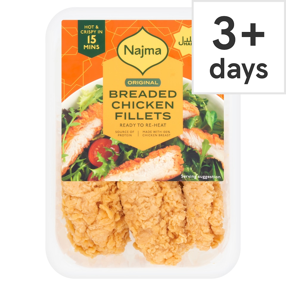 Najma Original Breaded Chicken Fillets 300G