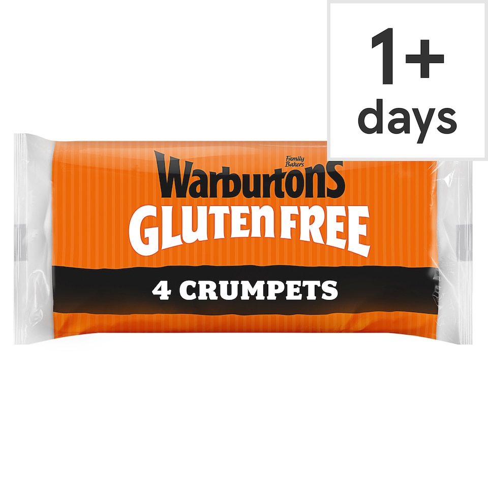 Warburtons Gluten Free Crumpets 4 Pack