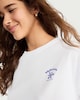image 2 of OH ME OH MY Pure Cotton Mykonos T-Shirt in White