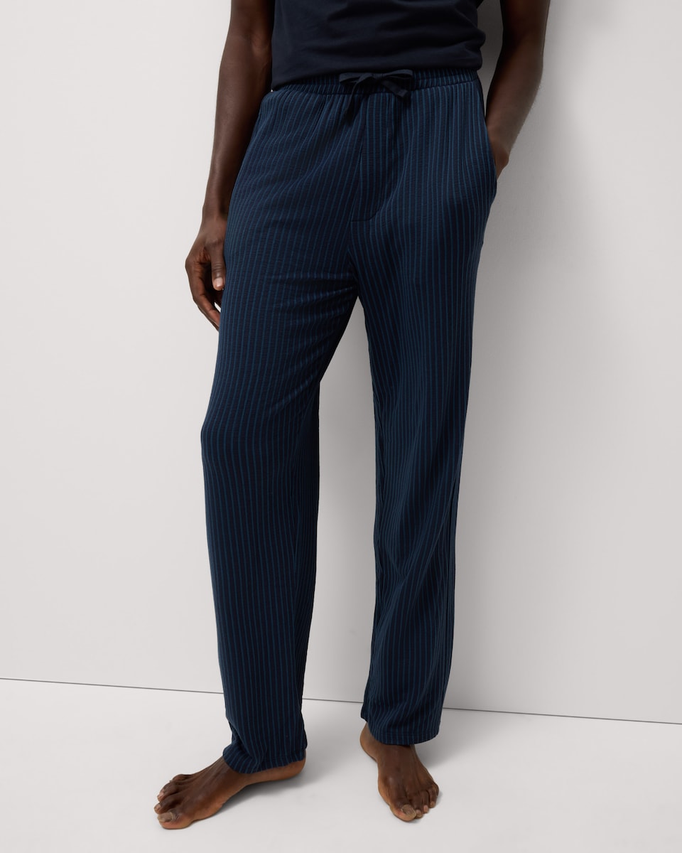 image 1 of F&F Striped Pyjama Bottoms in Multi