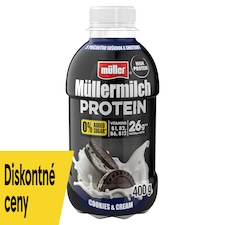 Müller Müllermilch Protein Milk Drink with Cookies and Cream Taste 400 g