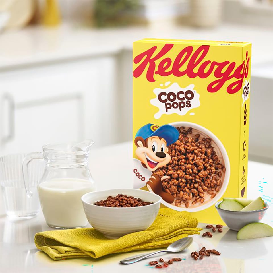 image 1 of Kellogg's Coco Pops Chocolate Breakfast Cereal 420g