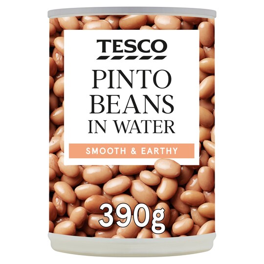 Tesco Pinto Beans In Water 390G Tesco Groceries