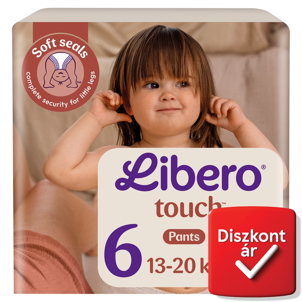 Libero Touch bugyipelenka, méret: 6, 13-20 kg, 24 db  1. kép
