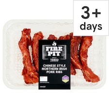 Tesco Fire Pit Chinese Style Northern Irish Pork Ribs 500g