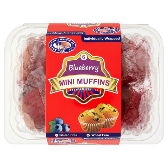 Gluten Wheat Free Blueberry Muffin 222G Tesco Groceries