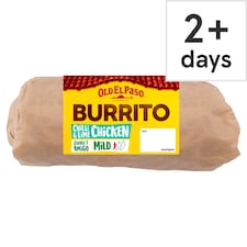 Old El Paso Chilli & Lime Chicken Burrito 380g