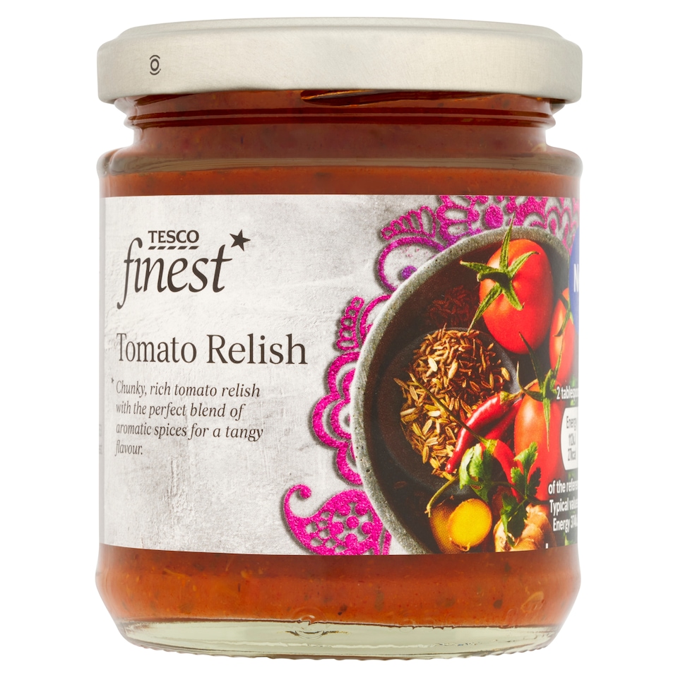 Tesco Finest Tomato Relish 180G