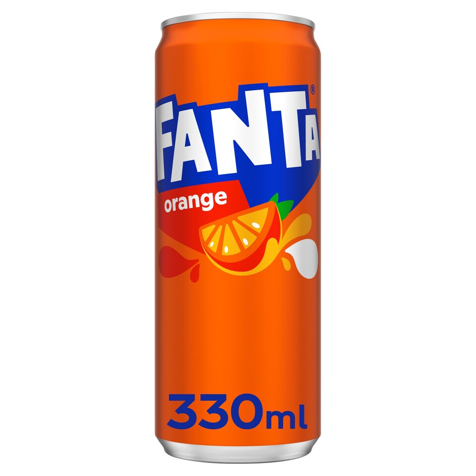 Fanta Orange Soft Drink 330Ml