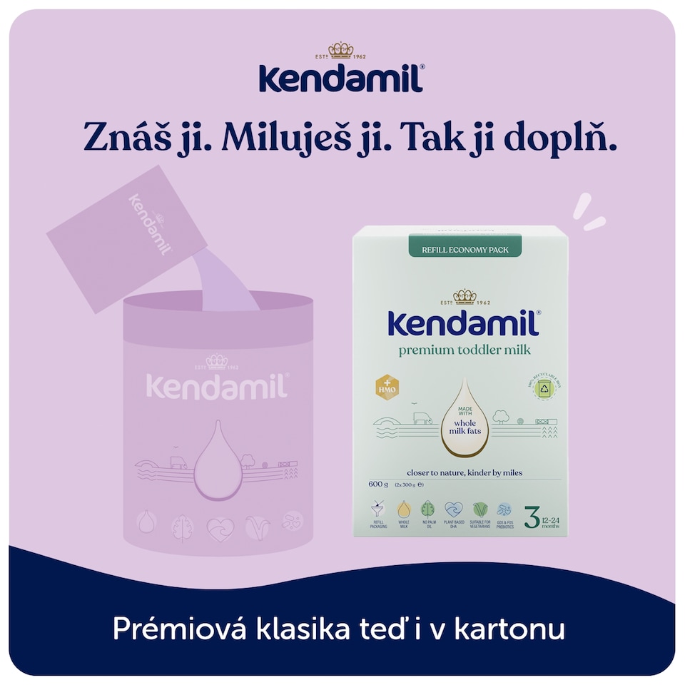 image 1 of Kendamil Premium 3 Toddler Milk in Powder 2 x 300g (600g)