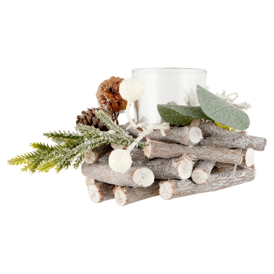 Christmassy Candle Holder