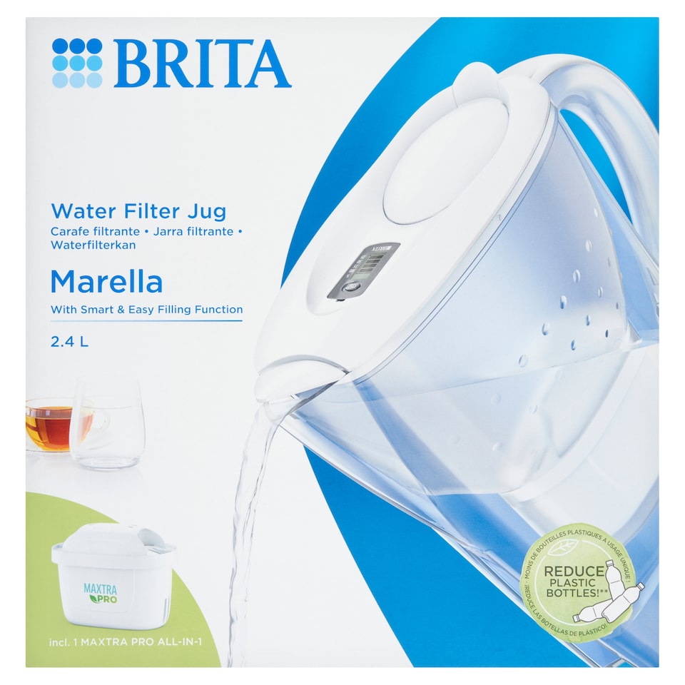 Brita Maxtra Pro Marella C/White Filter Jug 2.4L