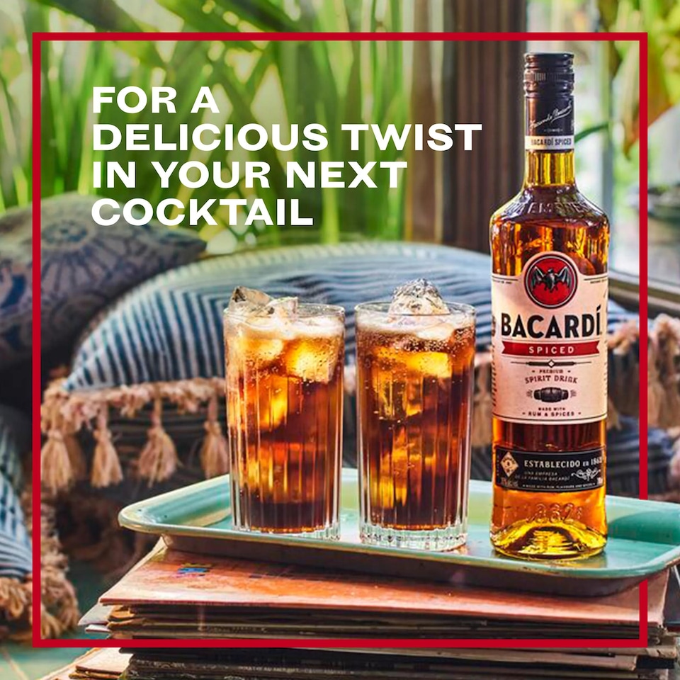image 1 of Bacardi Spiced Rum 1L