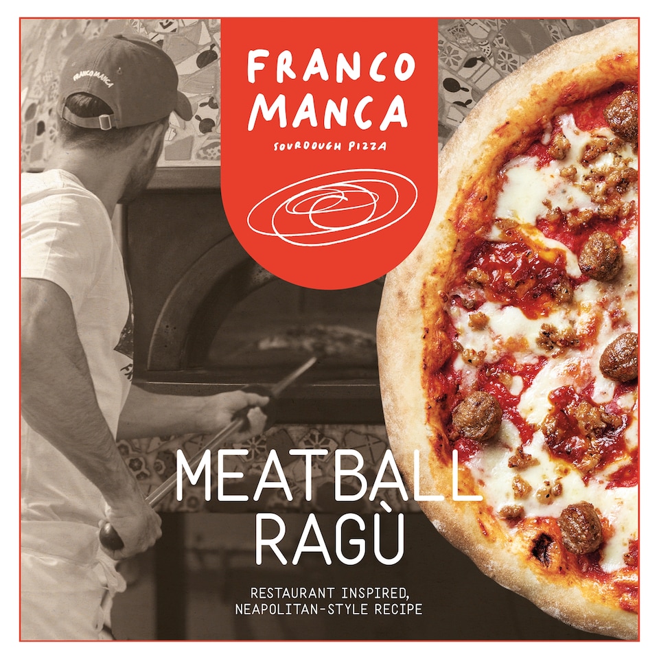 Franco Manca Meatball Ragu Pizza 480g