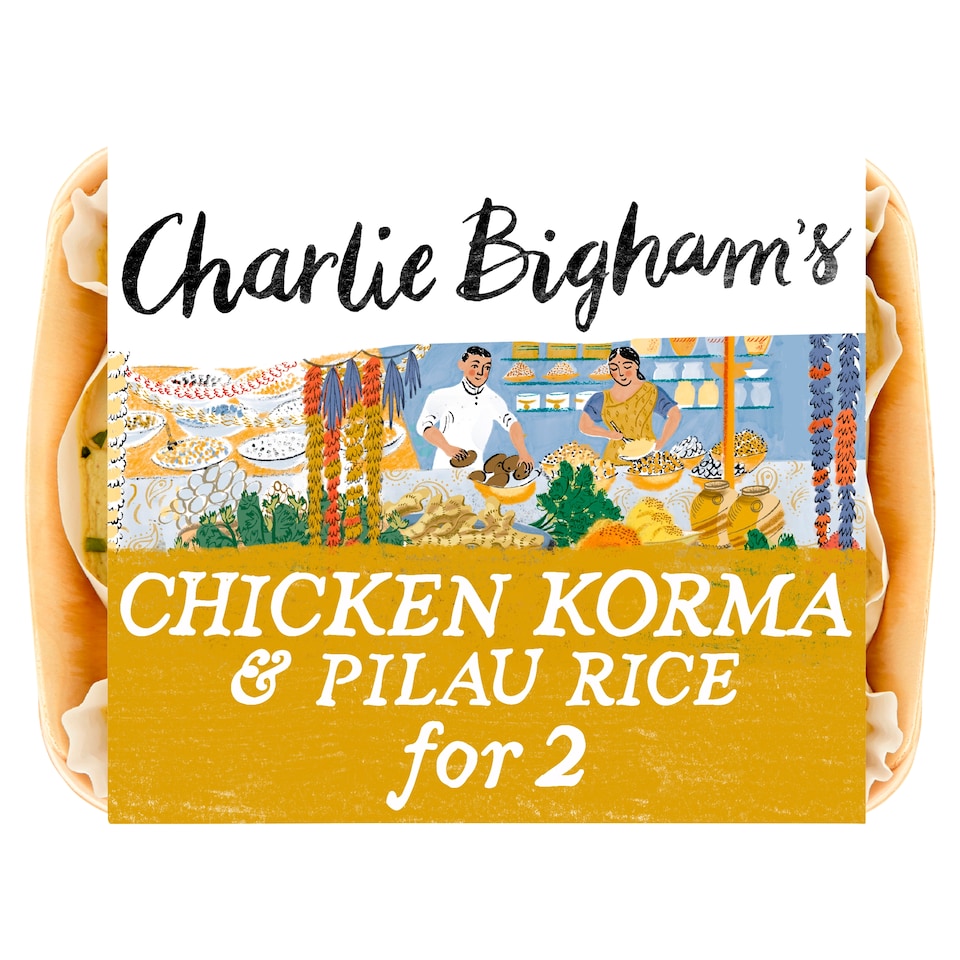 Charlie Bigham's Chicken Korma & Rice 810G