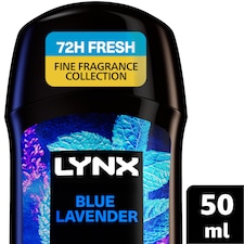 Lynx Fine Fragrance Blue Lavender Deodorant Stick 50ml