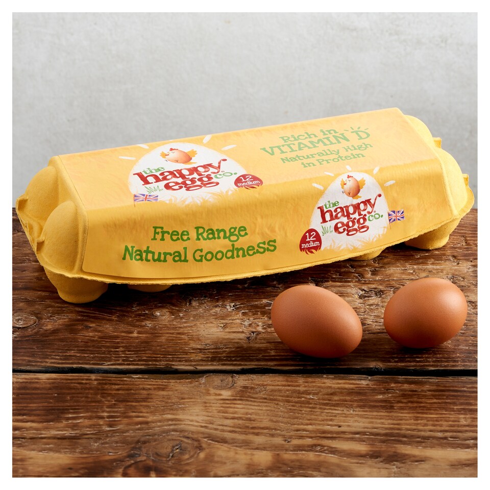 image 1 of Happy Egg Co. Free Range Eggs 12 Medium
