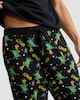 image 1 of The Grinch Print Pure Cotton Pyjama Bottoms in Multi