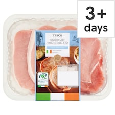 Tesco Irish Basted Pork Medallions 400g 