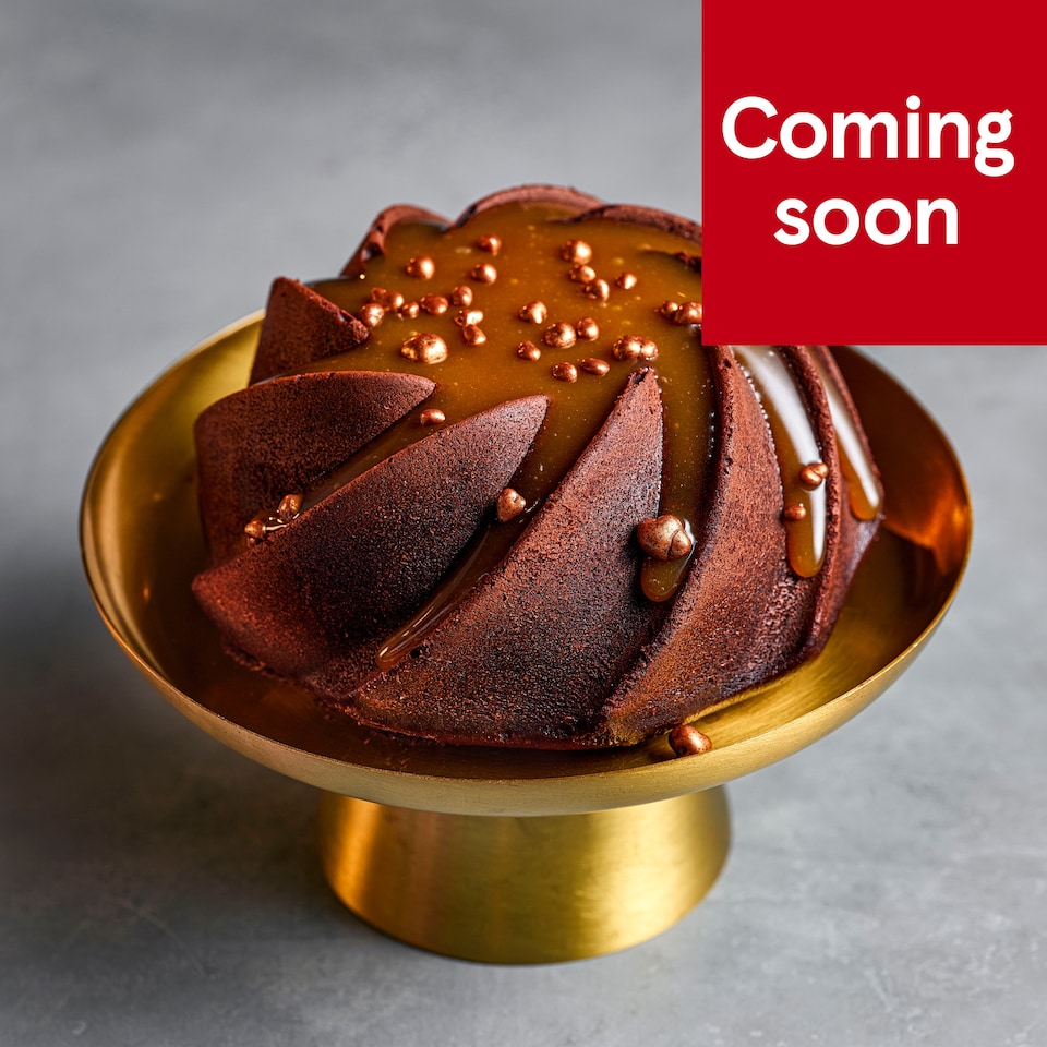 84. Tesco Finest Belgian Chocolate & Caramel Molten Pudding 700g (Serves 8)