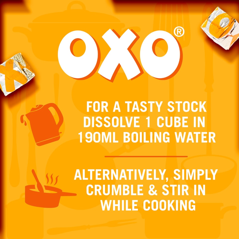 image 1 of Oxo Chicken Stock Cubes 12 Pack 71g