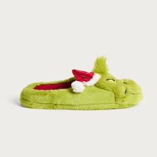 The Grinch Mule Slippers in Green