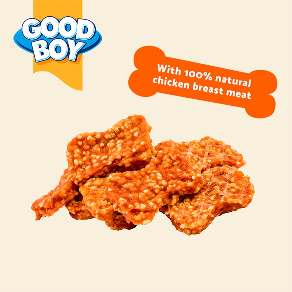image 1 of Good Boy Crunchy Chicken & Rice Bones 70G