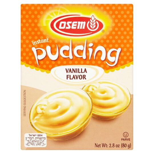 OSEM INSTANT VANILLA PUDDING 80G Tesco Groceries