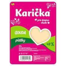 Karička Gouda 48 % plátky 100 g