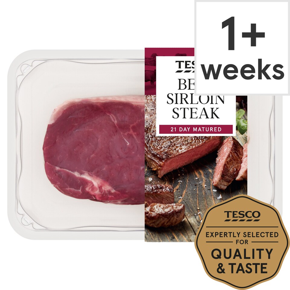 Tesco Sirloin Steak 227G Tesco Groceries