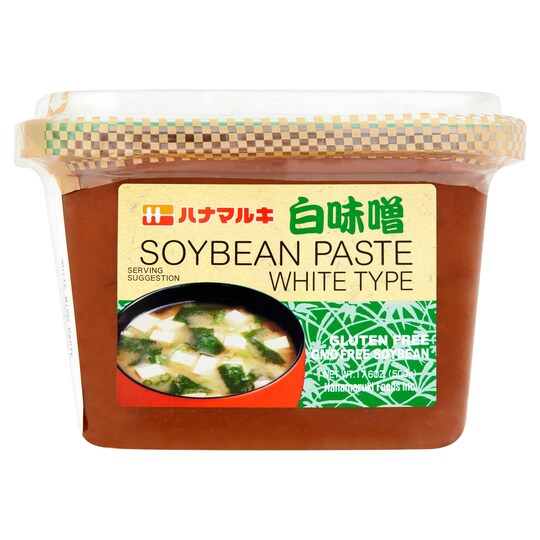 HANAMARUKI WHITE SOYBEAN (MISO) PASTE 500G Tesco Groceries